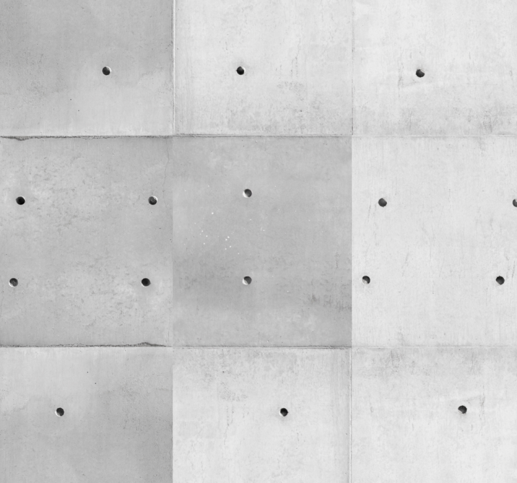 papel de parede betão O charme do concreto - TenStickers