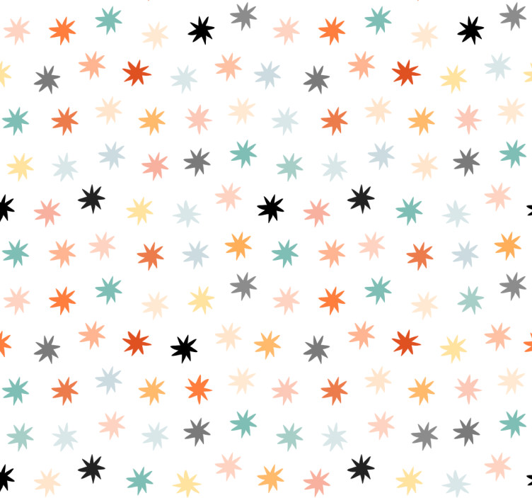 Papel de parede para sala estrelas Coroado - TenStickers