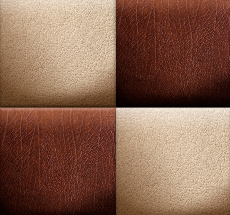 Papel de parede padrão tabuleiro de xadrez de chocolate - TenStickers