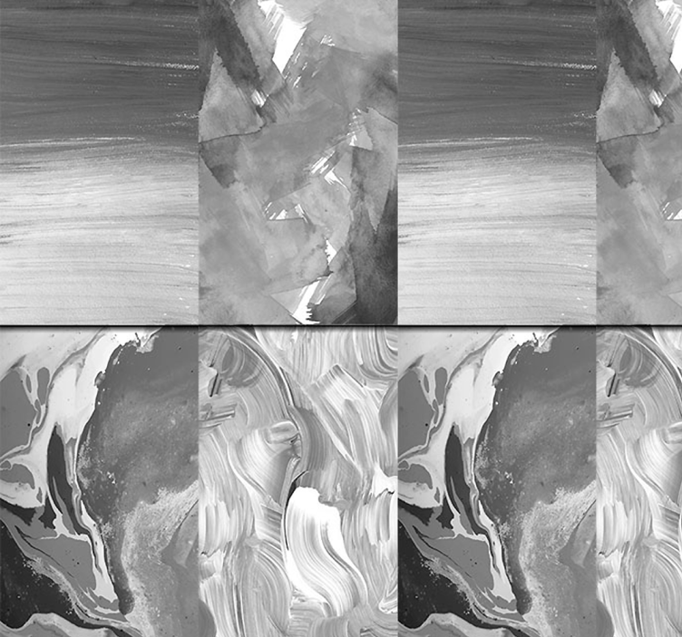 Papel de parede abstrata tarde nublada - TenStickers