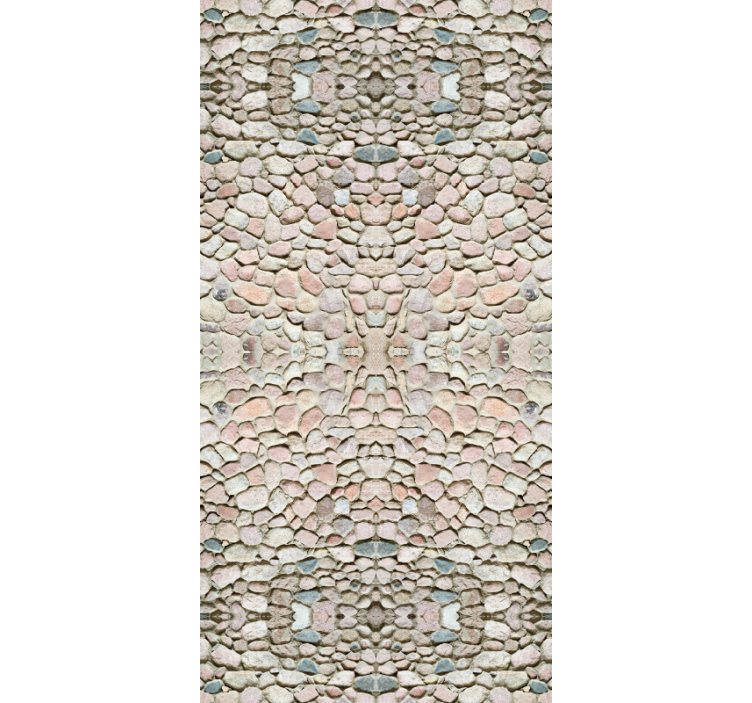 papel de parede pedra Textura de pedra rústica - TenStickers