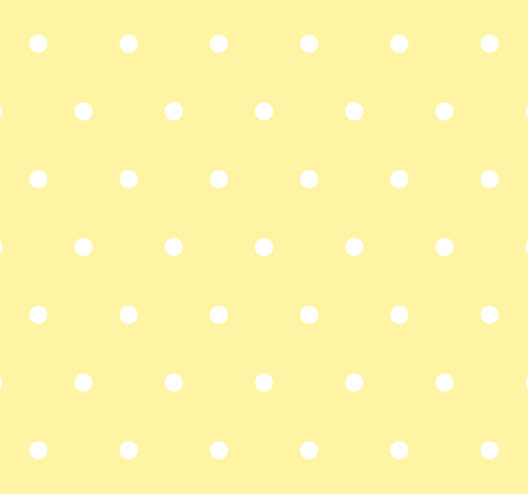 papel de parede regulares em fundo amarelo - TenStickers