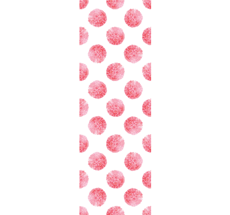 Papel de parede círculos e bolinhas textura pontilhada - TenStickers