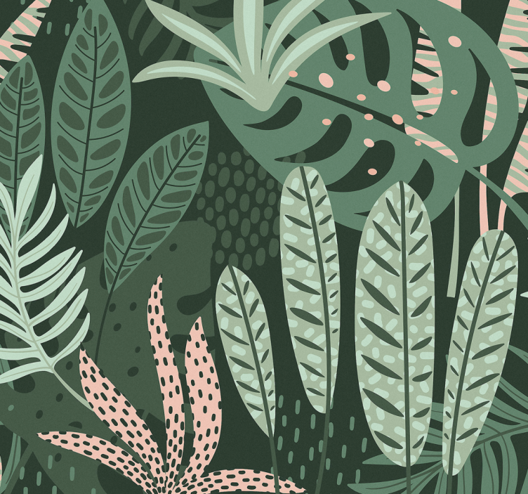 papel de parede árvores Palmeiras de verão - TenStickers