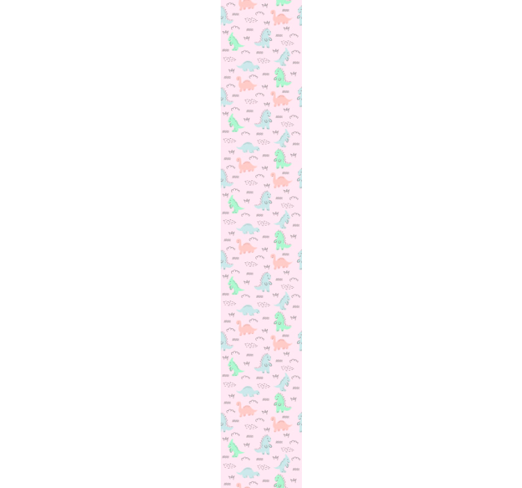 Papel de parede dinossauros com motivos divertidos - TenStickers