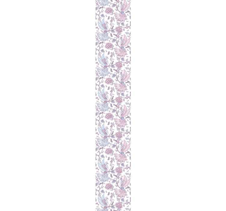 papel de parede ornamental elegância aviária ornamental - TenStickers