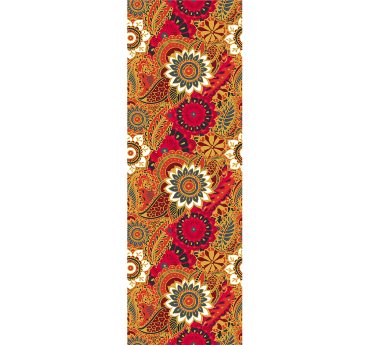 papel de parede ornamental mandala inspirada - TenStickers