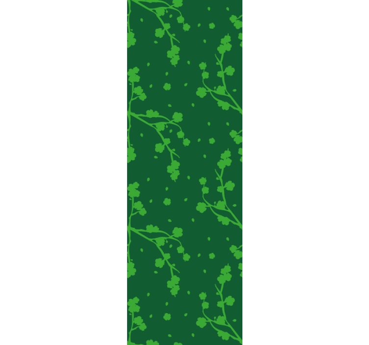 Papel de parede folhas vegetação botânica - TenStickers