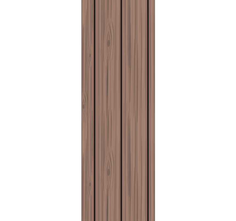 papel de parede madeira Padrão horizontal de madeira - TenStickers