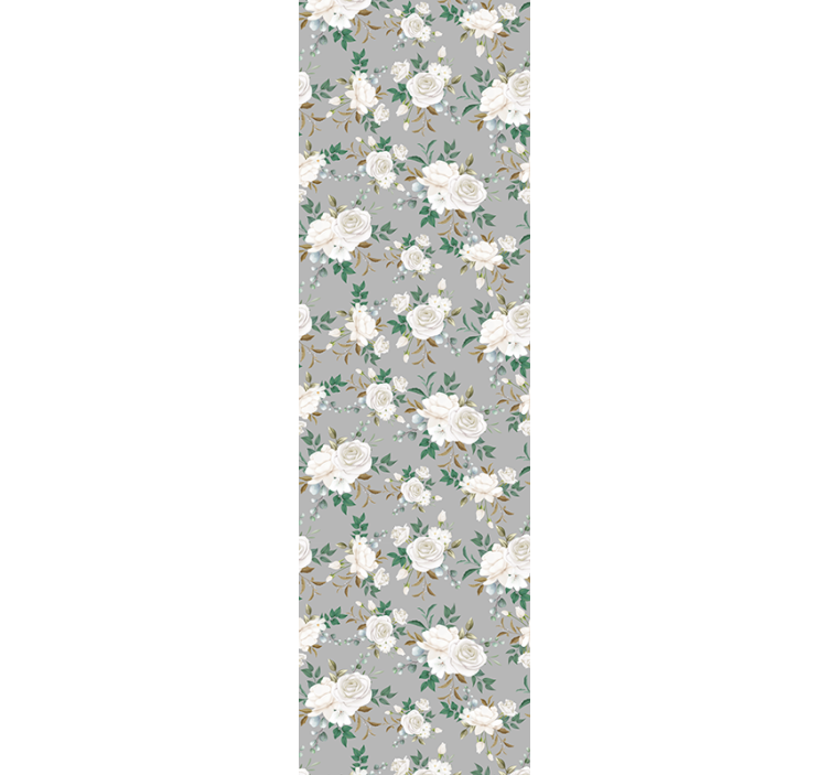 papel de parede flores painel de elegância floral - TenStickers