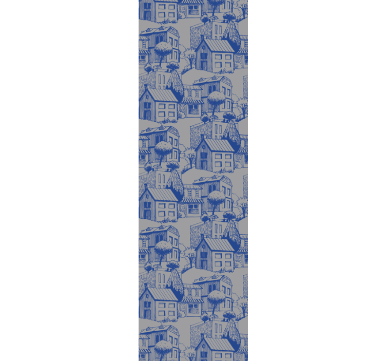 Papel de parede cidades e países ilustração de esboço urbano - TenStickers