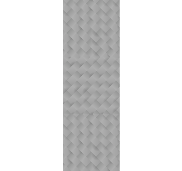 papel de parede quadrados Padrão de quadrados cinza - TenStickers