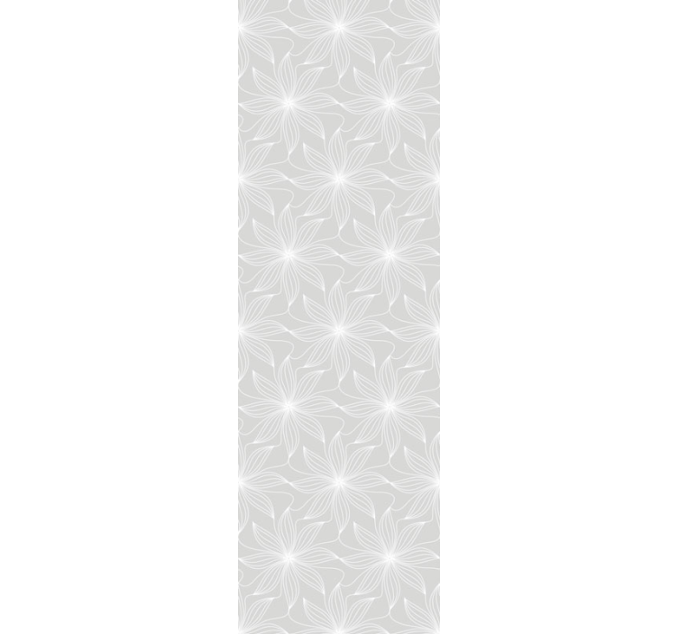 papel de parede floral Flores grandes e elegantes - TenStickers