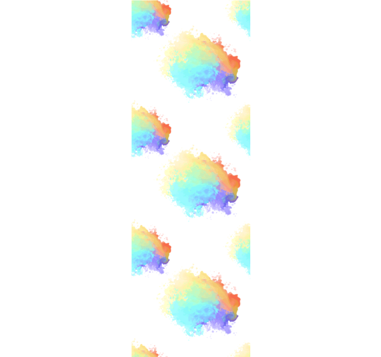 Papel de parede abstracto padrão abstrato colorido - TenStickers