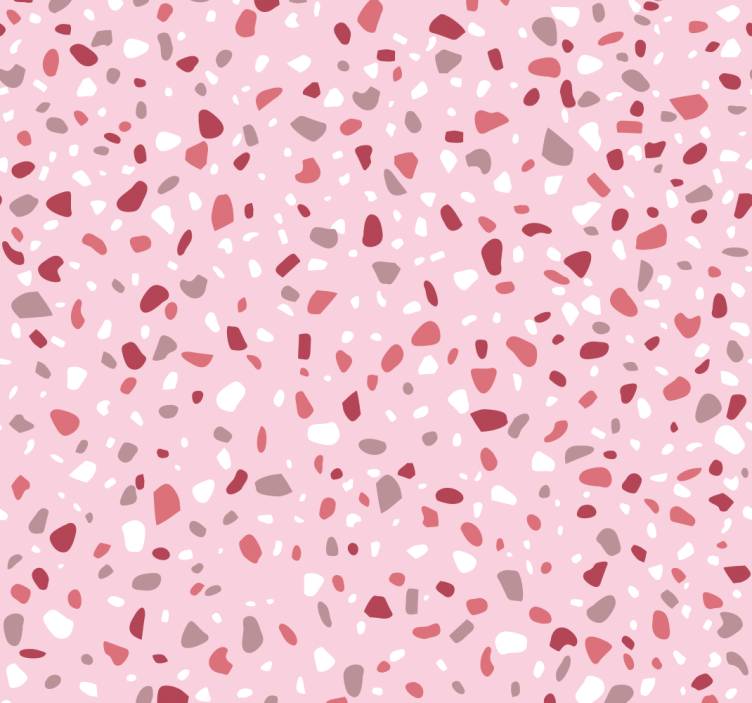 Papel de parede círculos e bolinhas terraço texturizado - TenStickers