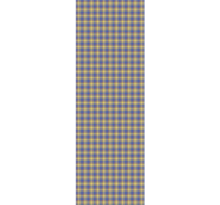 Papel de parede quadrados padrão xadrez geométrico - TenStickers