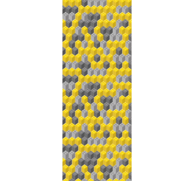 papel de parede formas geométricas favo de mel geométrico - TenStickers