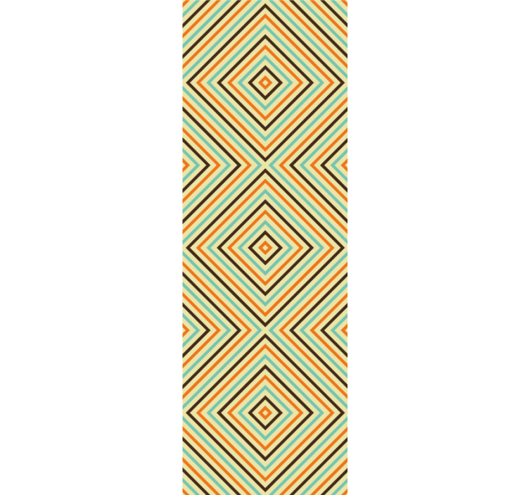 papel de parede formas geométricas losango geométrico - TenStickers