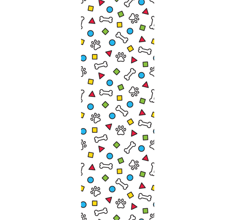 Papel de parede cães com motivos divertidos de pets - TenStickers