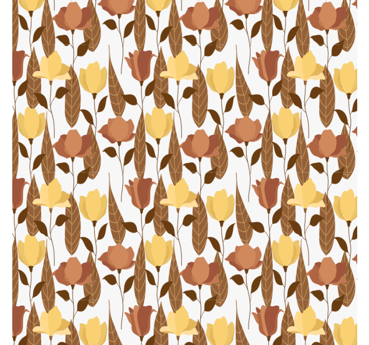 papel de parede flores exibição de arranjo floral - TenStickers