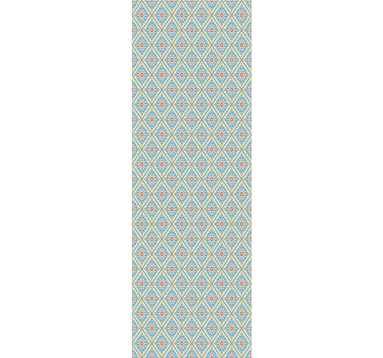 papel de parede azulejo detalhe do padrão de azulejo - TenStickers