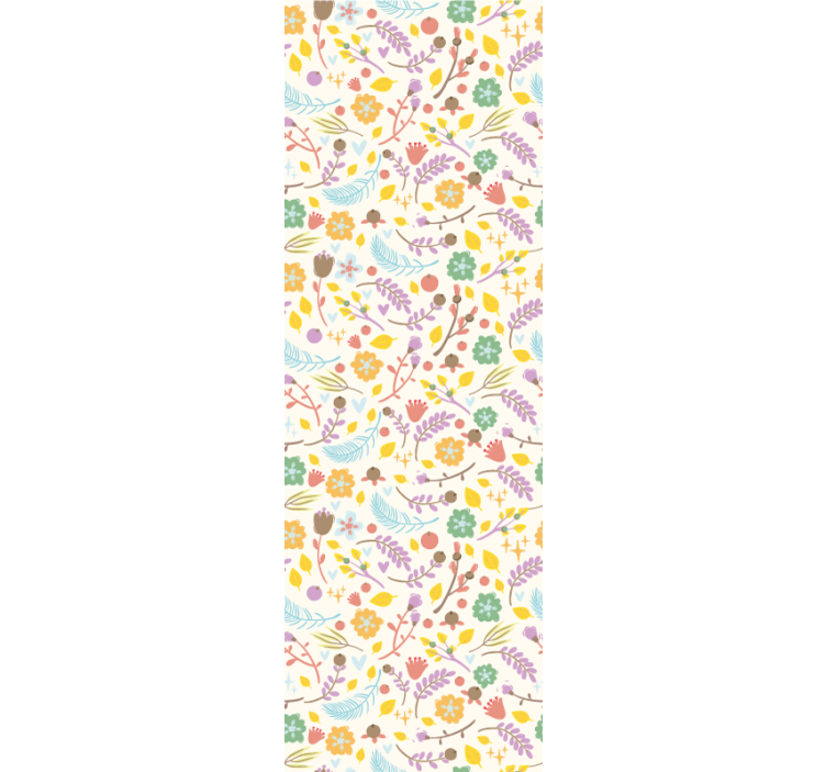 Papel de parede folhas jardim botânico - TenStickers