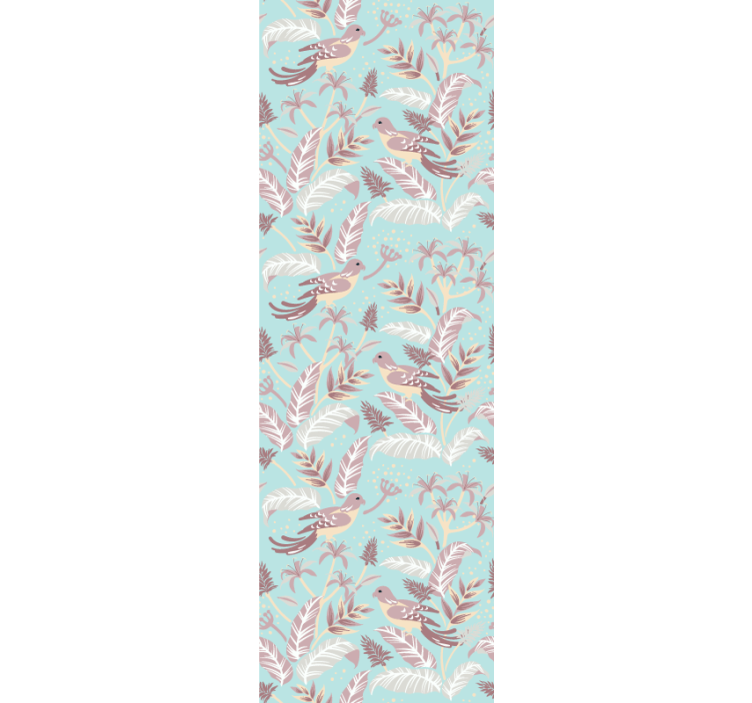 Papel de parede pássaros amigos de penas - TenStickers