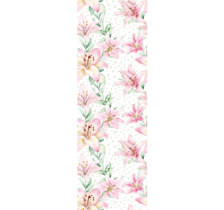 papel de parede flores sinfonia floral - TenStickers