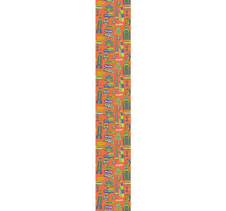 papel de parede Nova York marcos urbanos - TenStickers