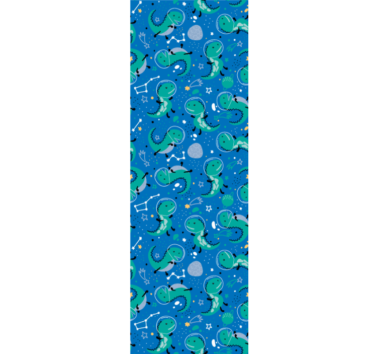 Papel de parede dinossauros constelação de dinossauros - TenStickers