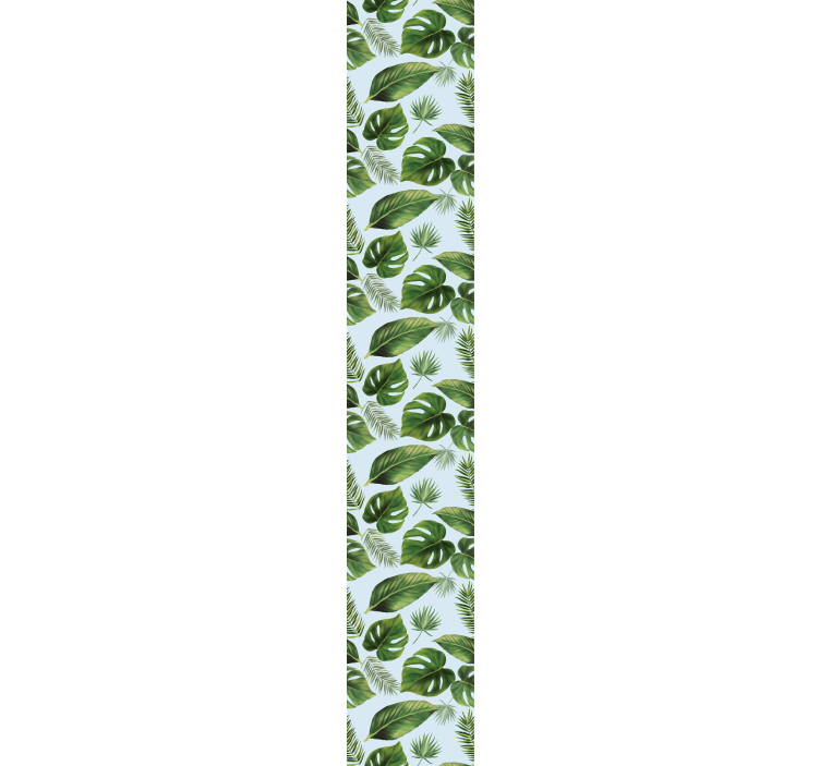 Papel de parede folhas folhagem verdejante - TenStickers