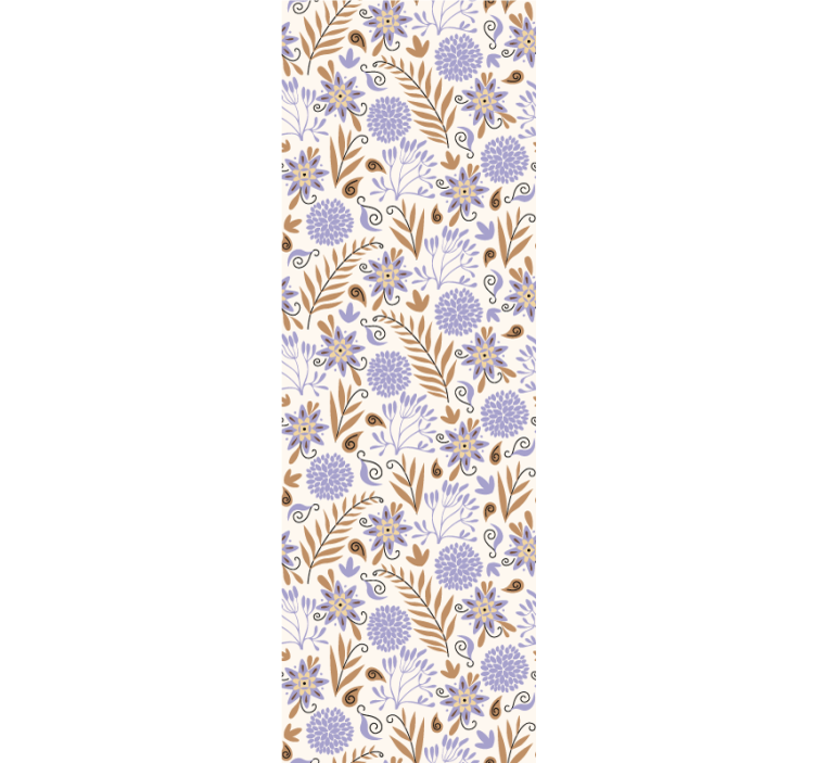 papel de parede flores arranjo floral estampado - TenStickers