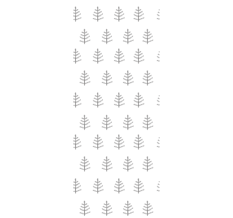 Papel de parede folhas botânico simplista - TenStickers