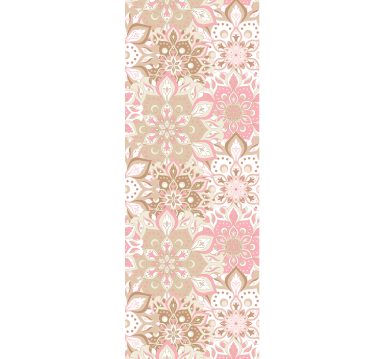papel de parede floral elegância ornamentada floral - TenStickers