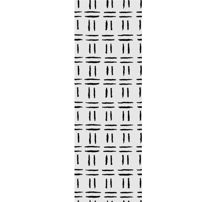 Papel de parede nórdicos configuração de linha geométrica - TenStickers