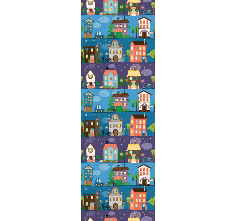 Papel de parede cidades e países hora da história urbana - TenStickers