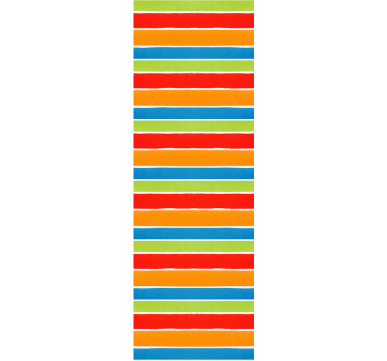 Papel de Parede riscas listras multicoloridas - TenStickers