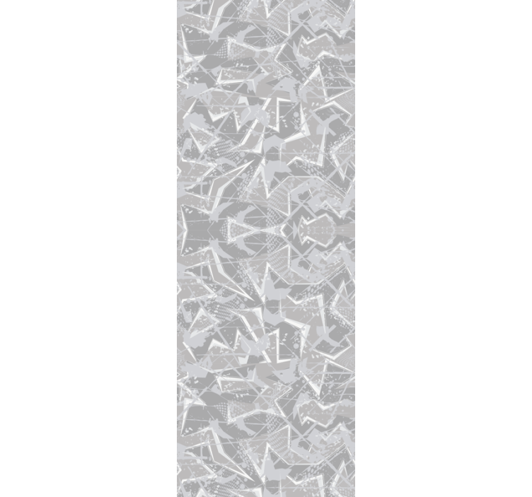 papel de parede formas geométricas padrão abstrato - TenStickers