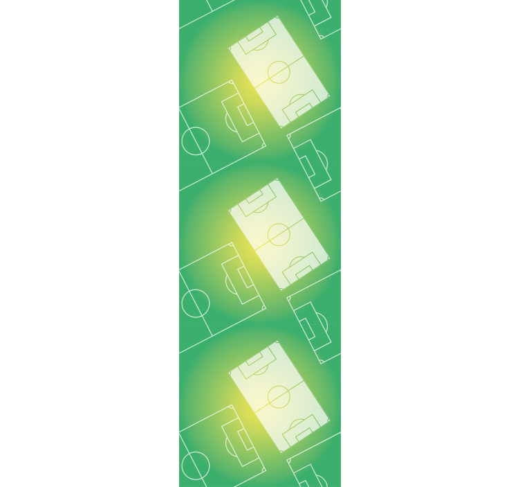 papel de parede infanto juvenil padrões de campos de futebol - TenStickers