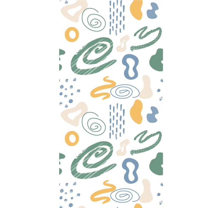 papel de parede para sala Padrão de texturas de pintura minimalis - TenStickers