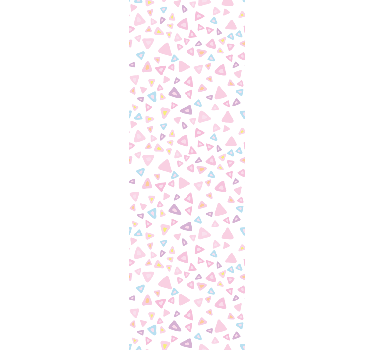 papel de parede azulejos Padrão pastel estilo kawaii - TenStickers