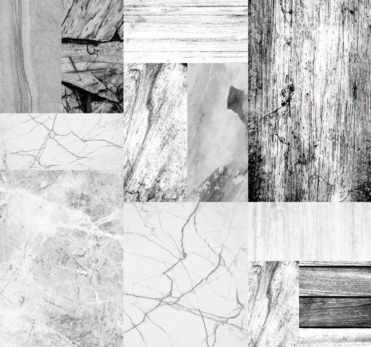 papel parede vintage Quebra-cabeça de Mármore - TenStickers