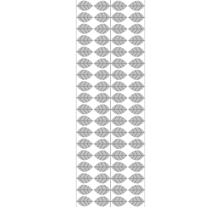 Papel de parede para sala de jantar folhagem elegante - TenStickers