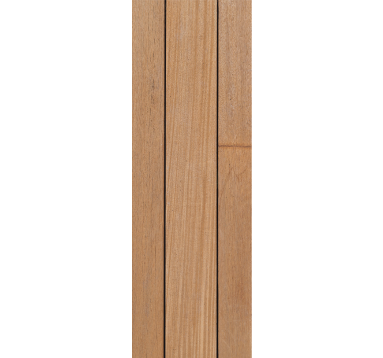 papel de parede madeira tábuas simples marrons - TenStickers