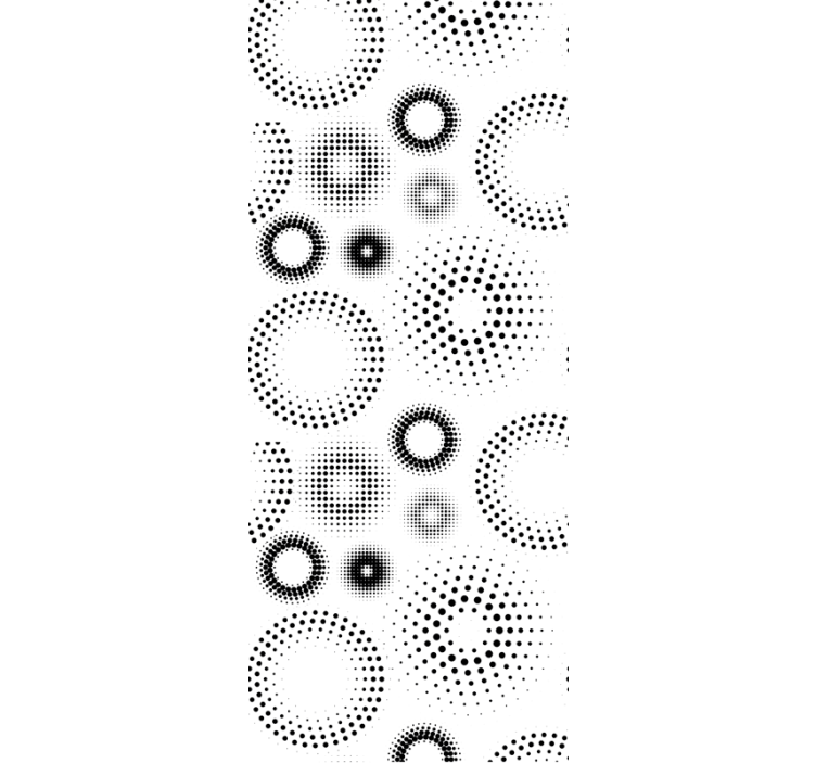 papel de parede círculos e bolinhas Sem costura 'bolinhas' - TenStickers