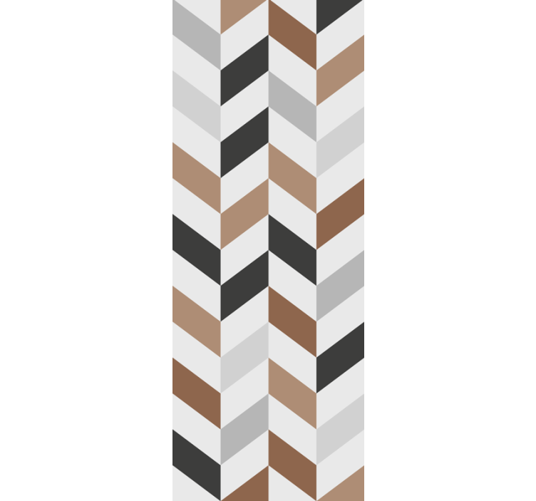 papel de parede triângulos Blocos coloridos geométricos - TenStickers