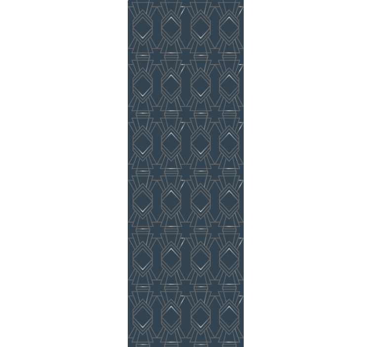 Papel de parede clássico losango art déco - TenStickers