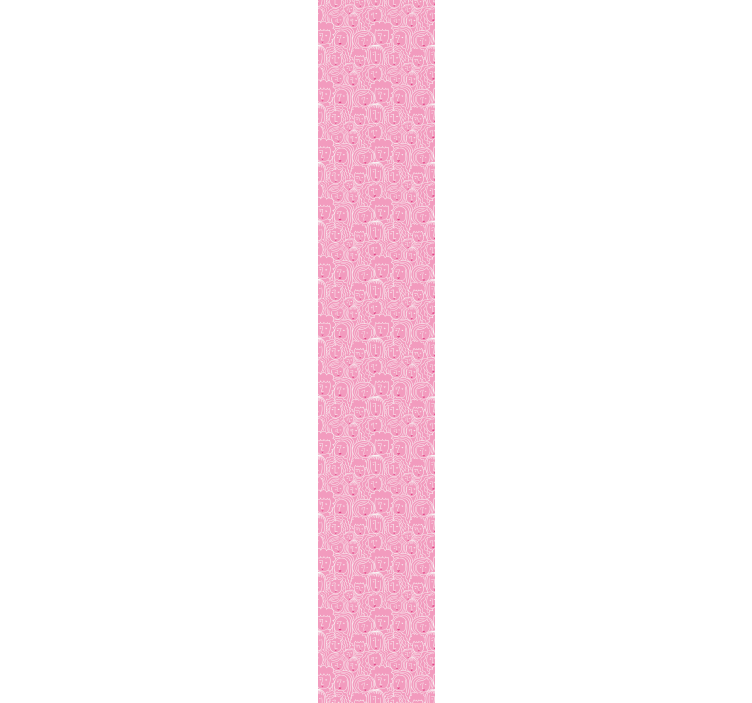 papel de parede artístico Rostos de garotas - TenStickers