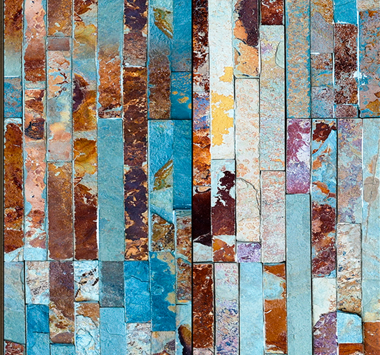 papel de parede texturizado Fogueira Noturna - TenStickers