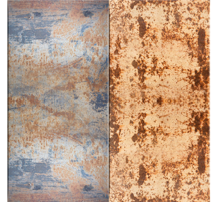 papel de parede infanto juvenil óxido metálico - TenStickers